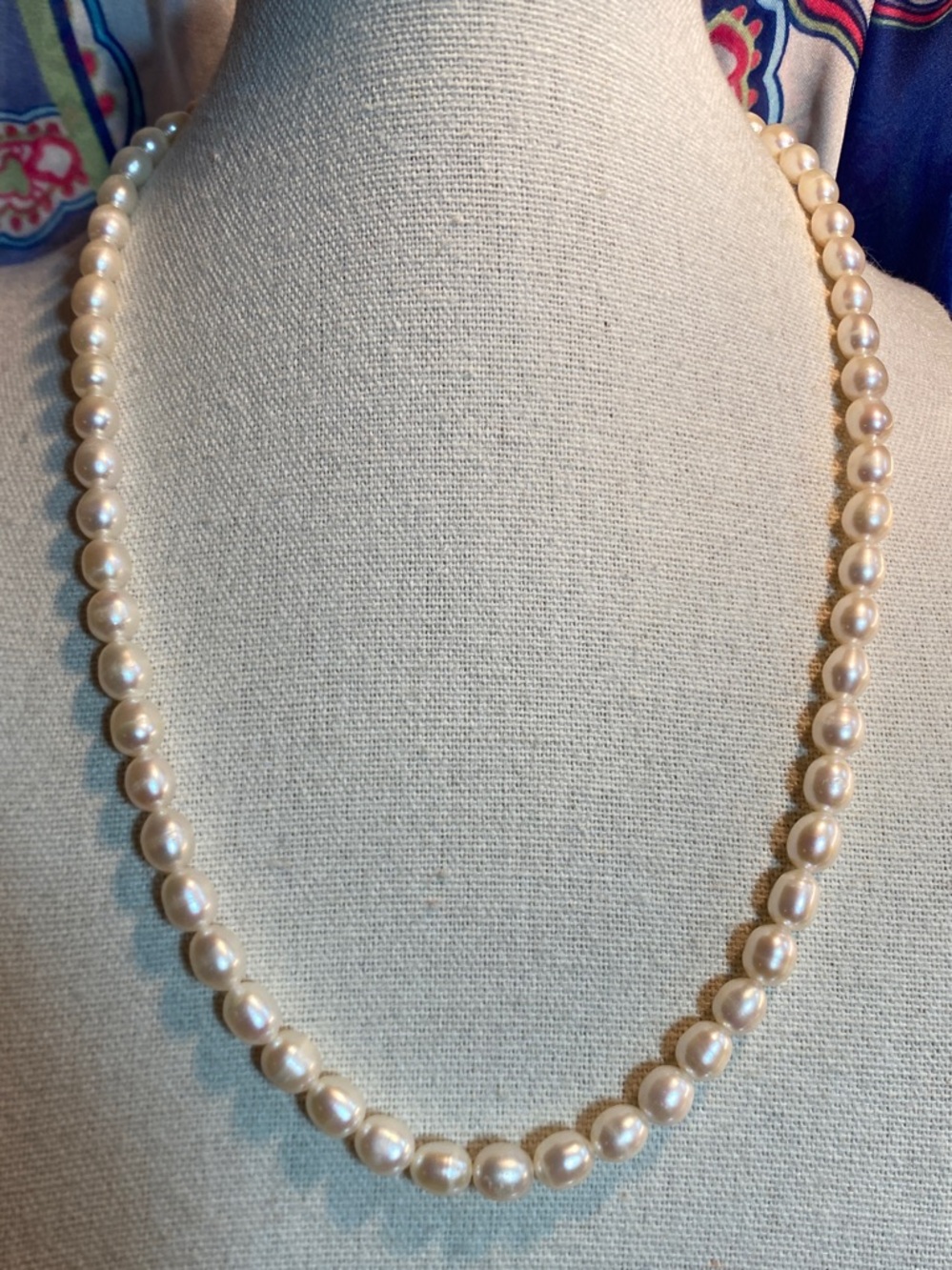 Classic 18” Freshwater Pearl Necklace – Soft Luster, Elegant & Timeless